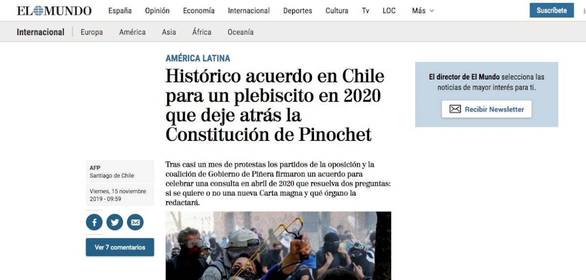 prensa internacional