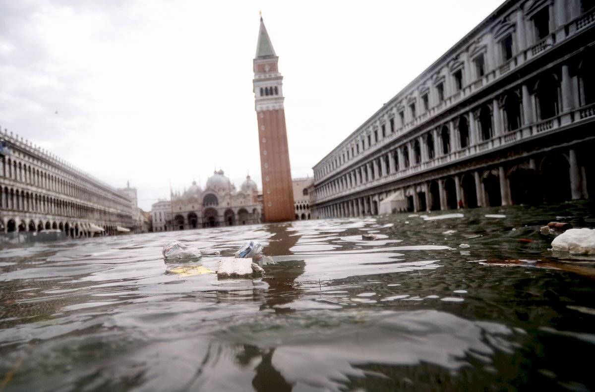 inundación en Venecia