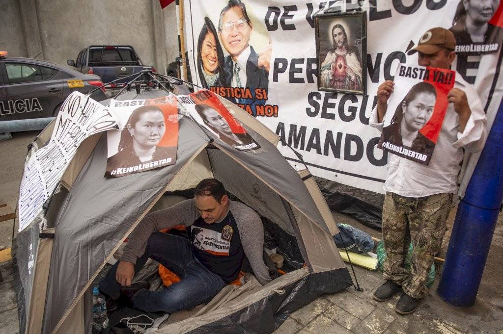 Esposo de Keiko Fujimori en huelga de hambre