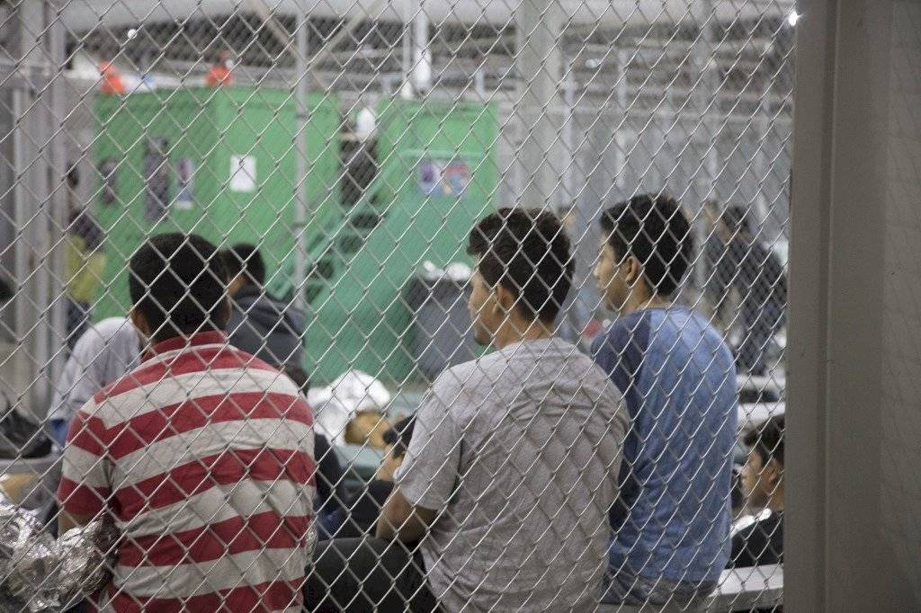 Migrantes detenidos en Estados Unidos