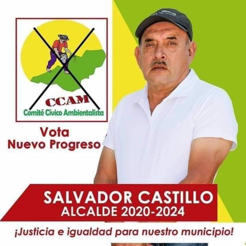 Muere Salvador Castillo, alcalde electo de Nuevo Progreso, San Marcos