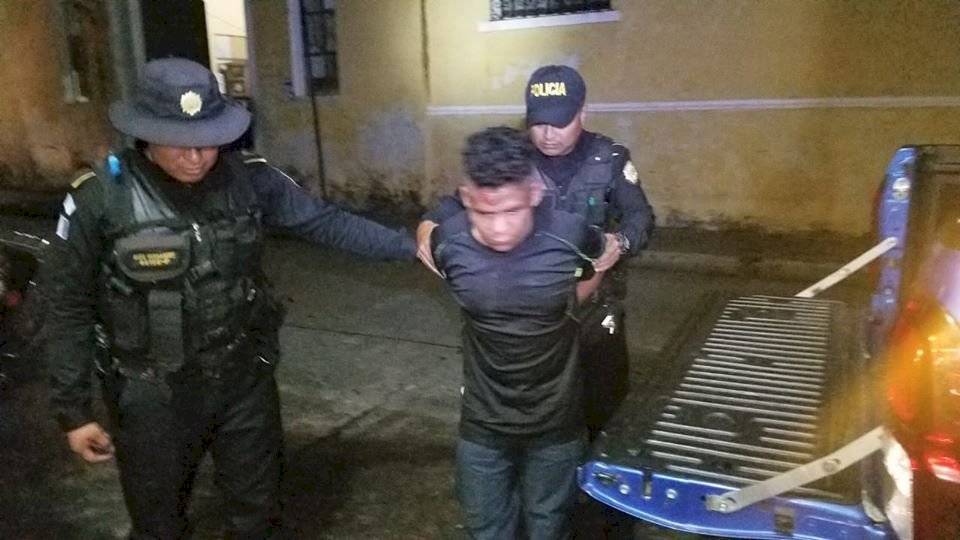 violador capturado en Suchitepéquez