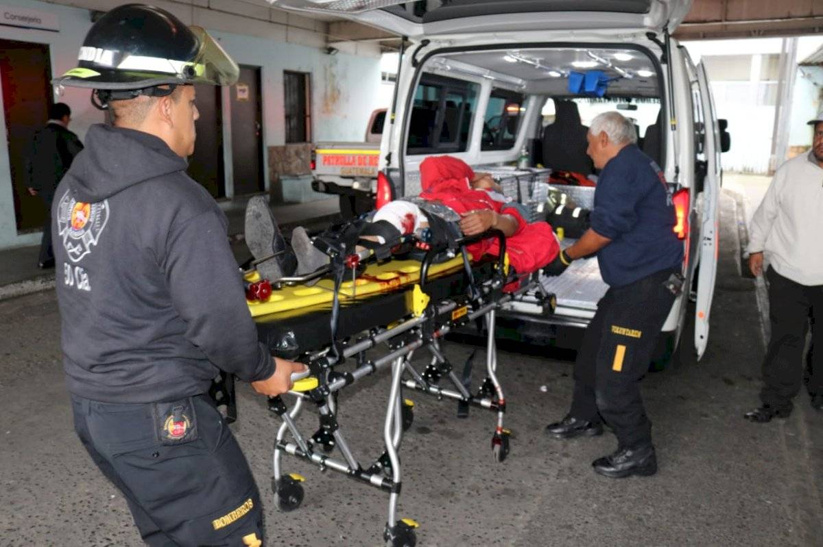 trabajador de gasolinera herido en zona 5