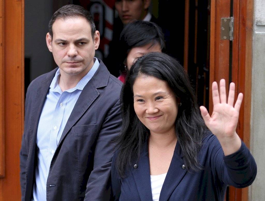 Mark Vito y Keiko Fujimori