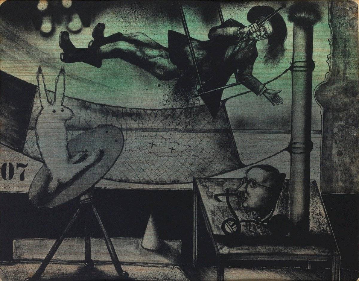Pintura do artista paraibano João Câmara