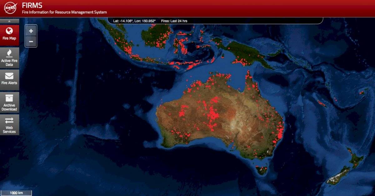 Incendios en el Este de Australia