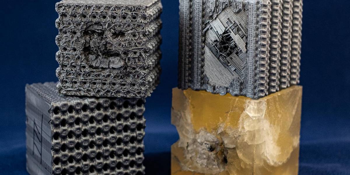 Imprimen en 3D cubos de plástico con patrones que pueden detener las balas
