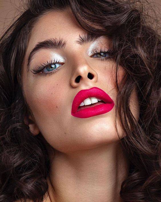 maquillaje de dia para vestido negro labiales para morenas