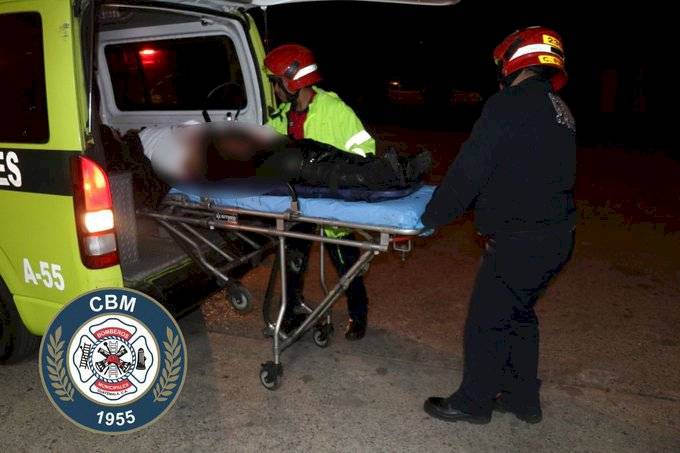 Disparan contra guardia para robarle su motocicleta en la zona 10