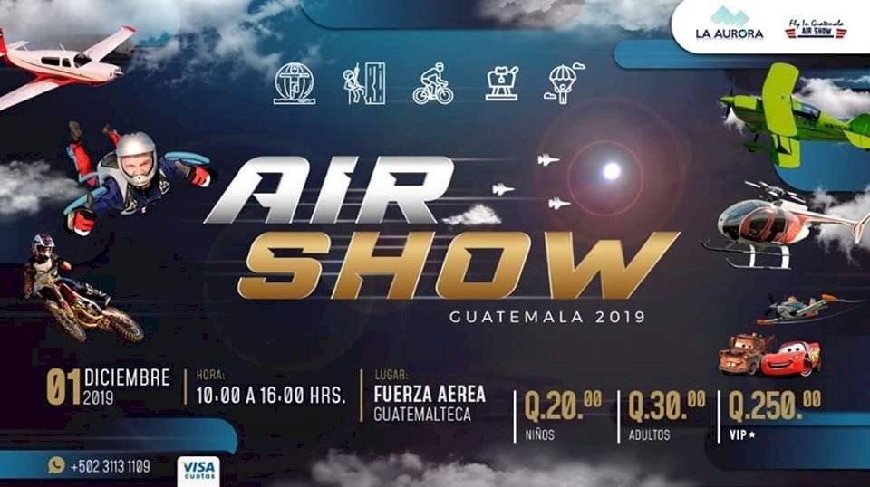 Show Aéreo en Guatemala