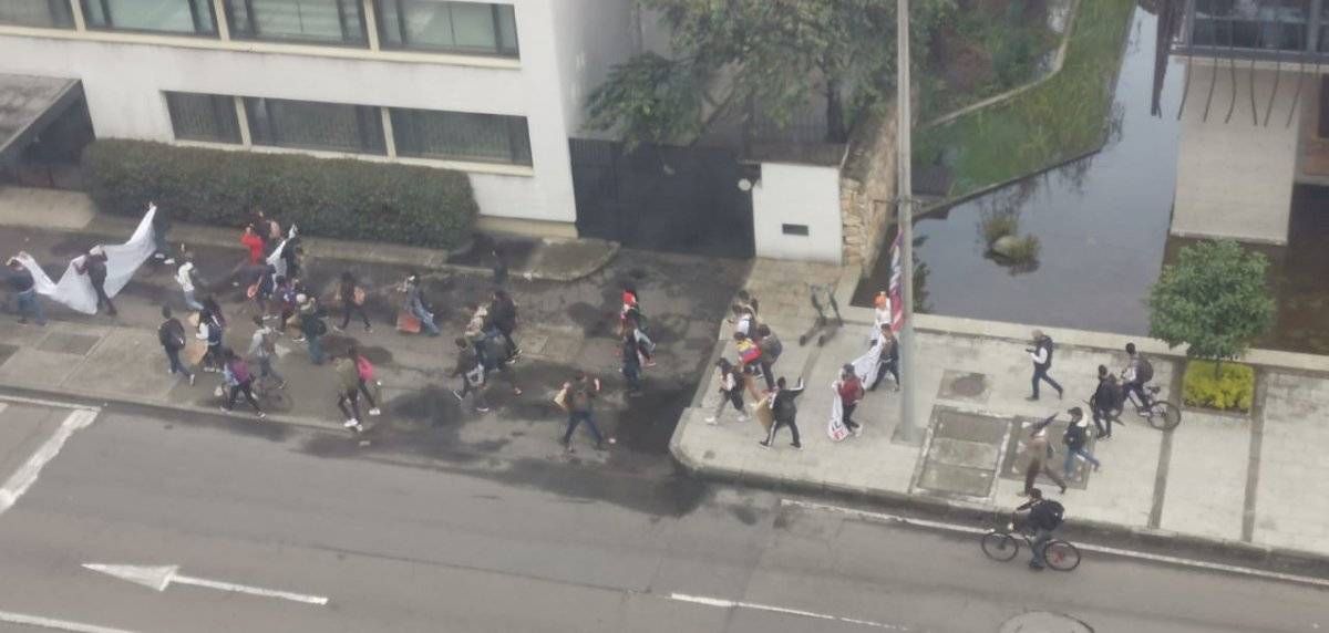 Marcha en Bogotá