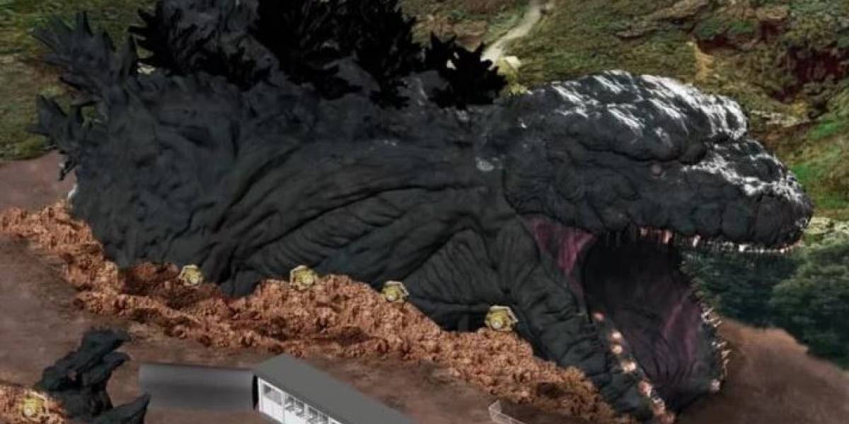 Un Godzilla tamaño real podrás visitar en Japón en 2020