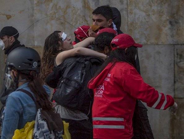Protestas en Colombia