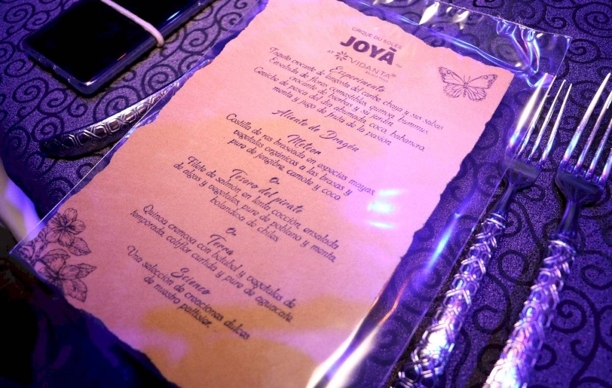 Menú de Joyà