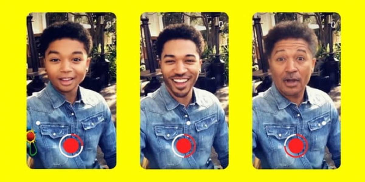 Snapchat sigue los pasos de FaceApp y crea un filtro para verte joven y viejo