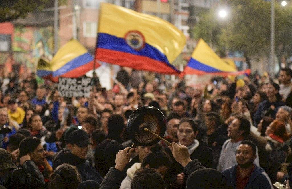 Protestas en Colombia