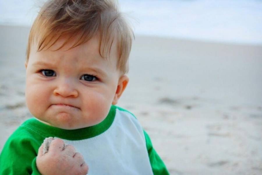 No Lo Creeras Asi Luce El Nino Del Meme De Bebe Que Ya Crecio Metro