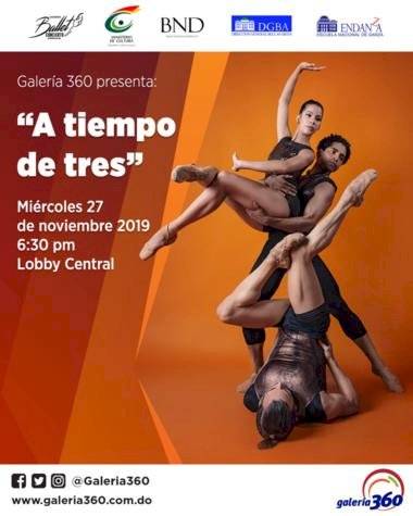 A tiempo de tres