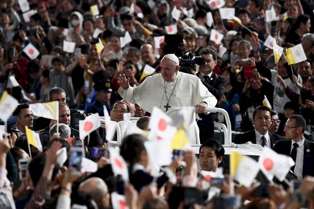 Papa Francisco en el Tokyo Dome