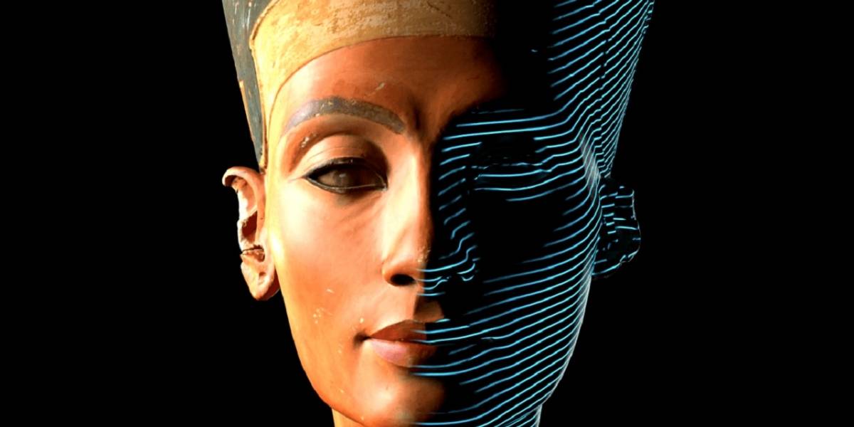 Revelado modelo 3D de la reina Nefertiti del Antiguo Egipto