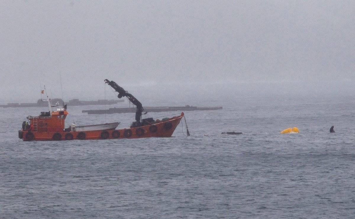 Dos ecuatorianos fueron detenidos en el narcosubmarino apresado en España