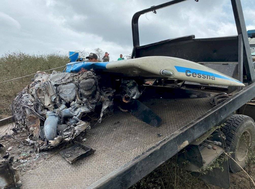 Fiscalía investiga caída de avioneta con droga en Manabí