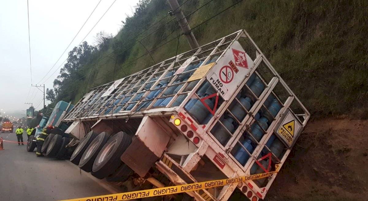 Accidente en Autopista General Rumiñahui