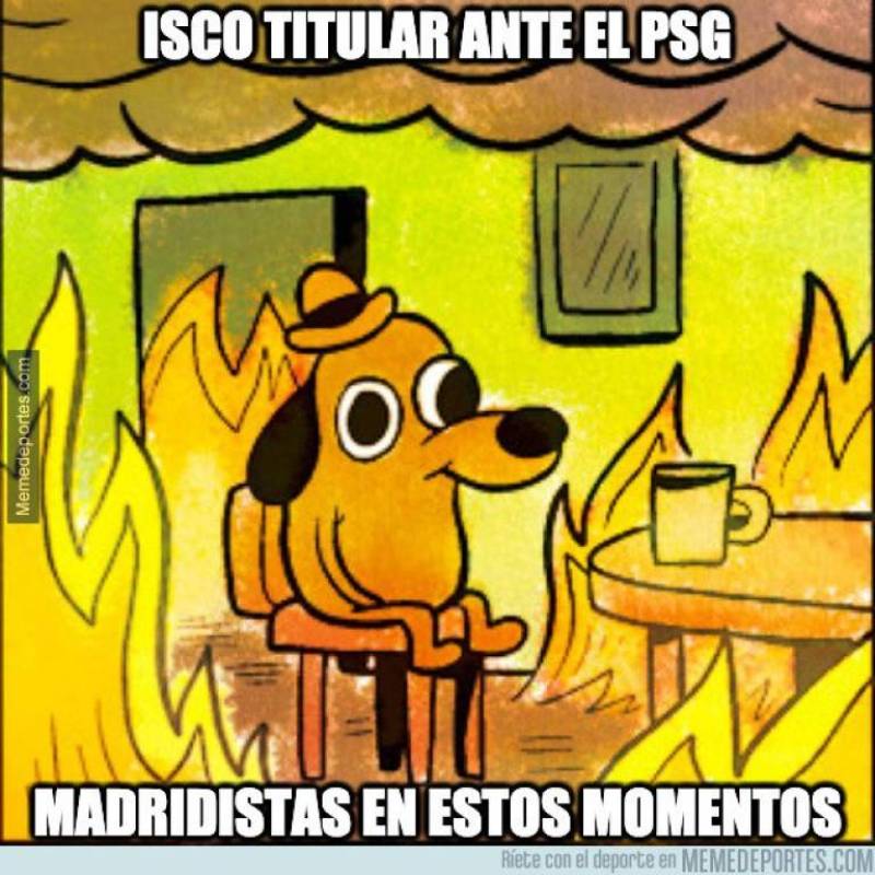 Meme 8, Real Madrid vs PSG
