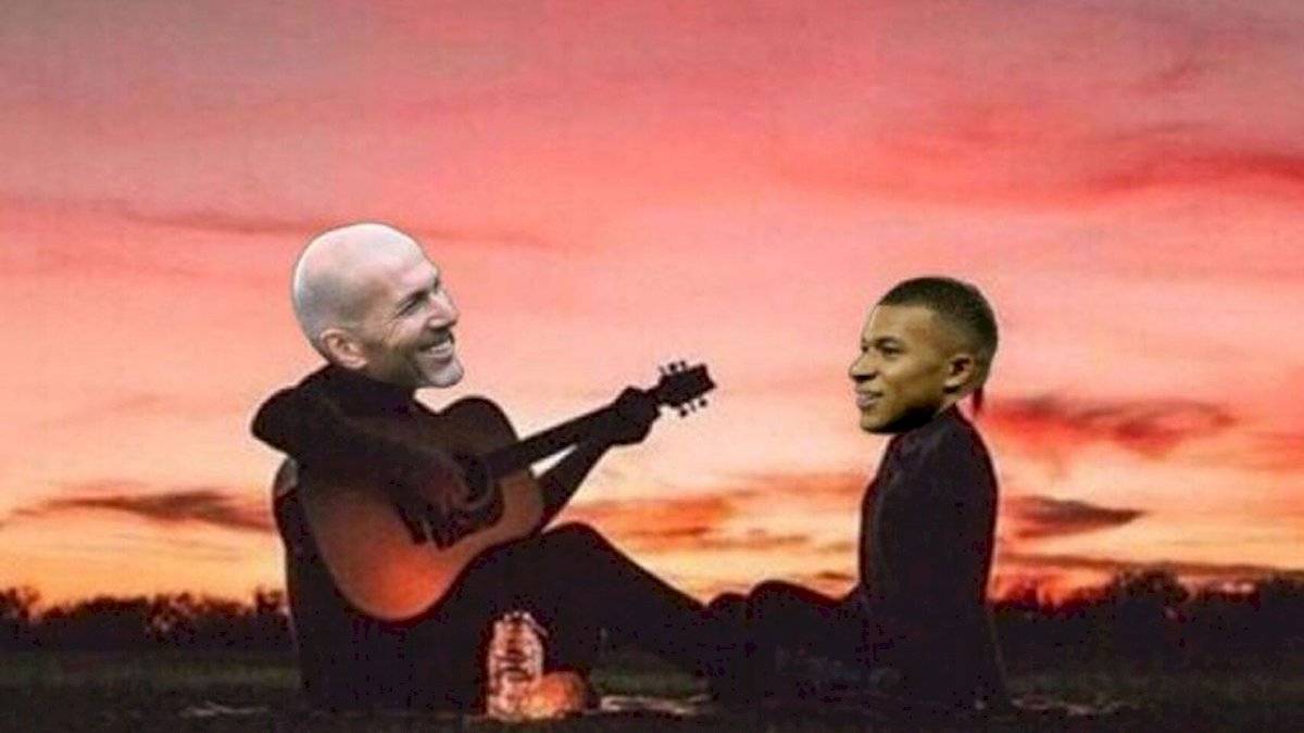 Meme 9, Real Madrid vs PSG