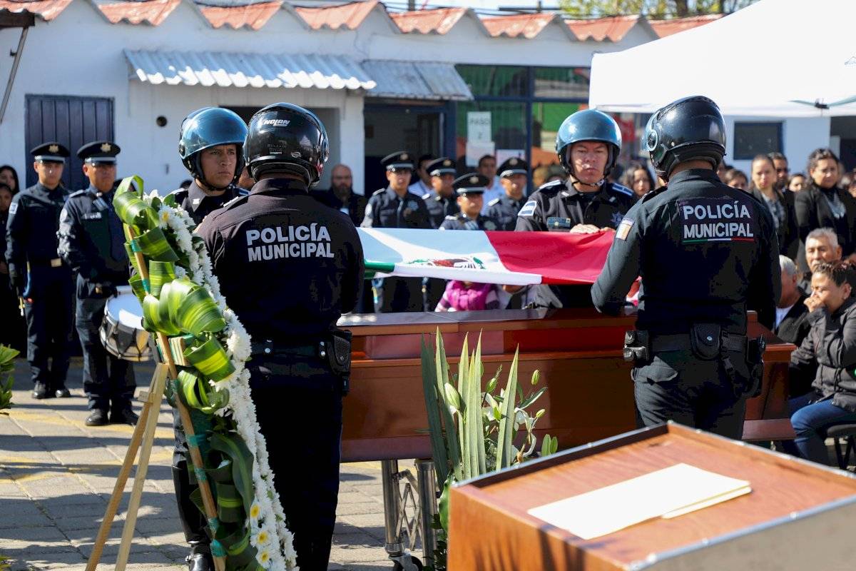 La SCC realizó una ceremonia de cuerpo presente en memoria de Jesús Humberto Vázquez, policía con más de 16 años de servicio en la corporación que perdió la vida este 26 de noviembre en cumplimiento de su deber