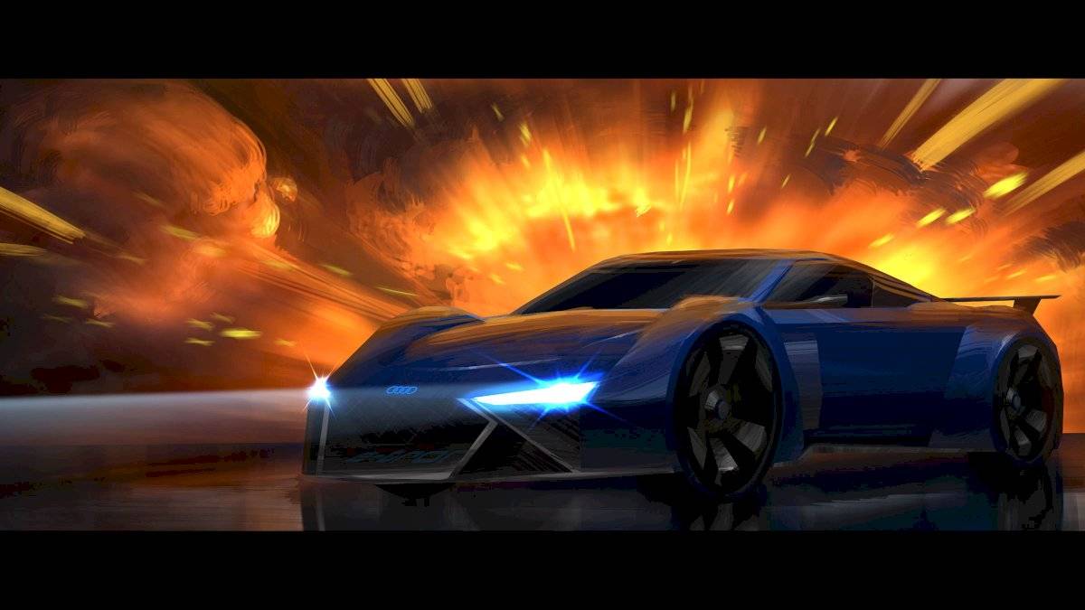 Audi RSQ e-tron Spies in Disguise