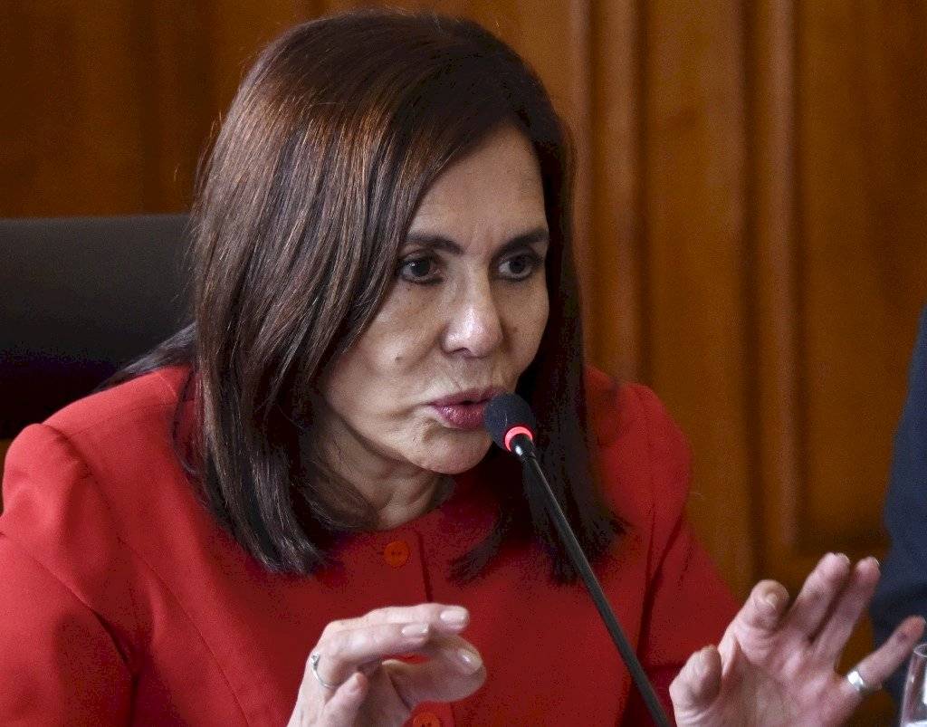 Karen Longaric, canciller de Bolivia