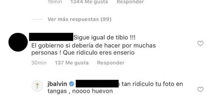 J Balvin no se aguantó más a los que lo critican por no marchar