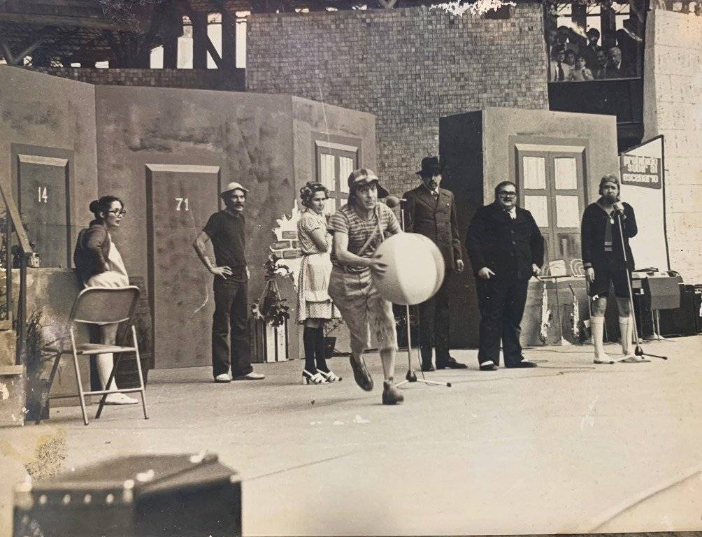 Foto inédita de El Chavo del 8