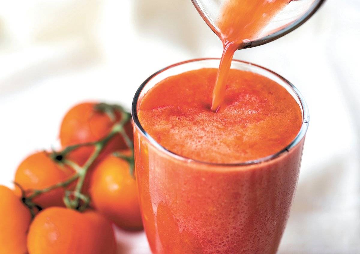 suco de tomate
