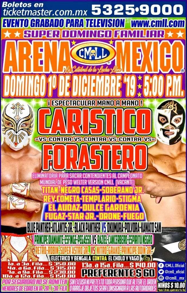 CARTELERA CMLL