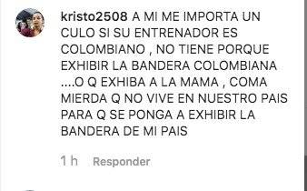 Novia de J Balvin fue duramente criticada por usar la bandera de Colombia en un video
