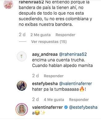 Novia de J Balvin fue duramente criticada por usar la bandera de Colombia en un video