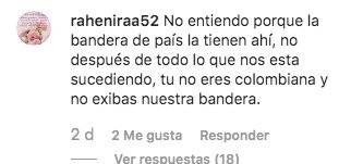 Novia de J Balvin fue duramente criticada por usar la bandera de Colombia en un video
