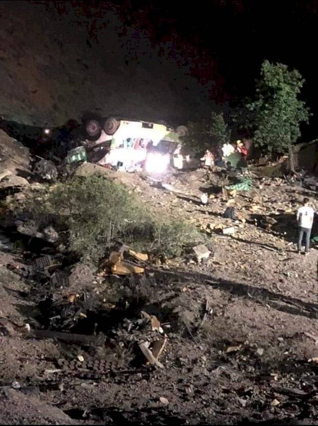Accidente bus Chile
