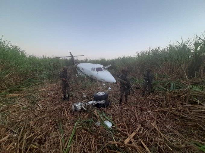 localizan avioneta en Retalhuleu