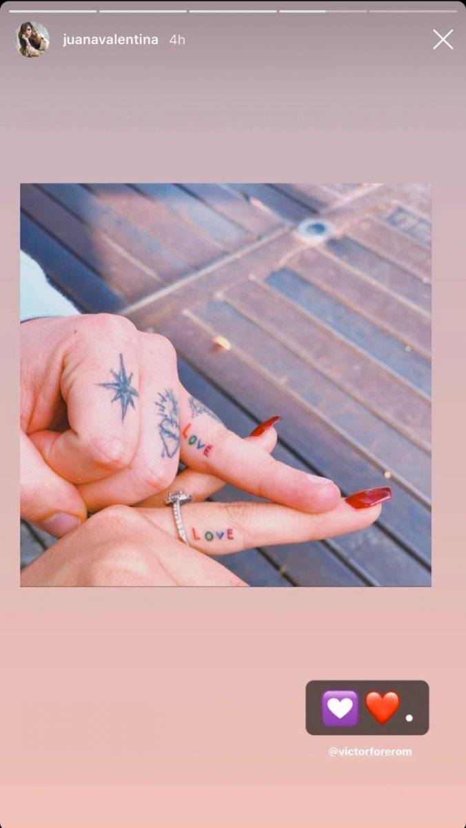 Tatuaje de Juana Valentina
