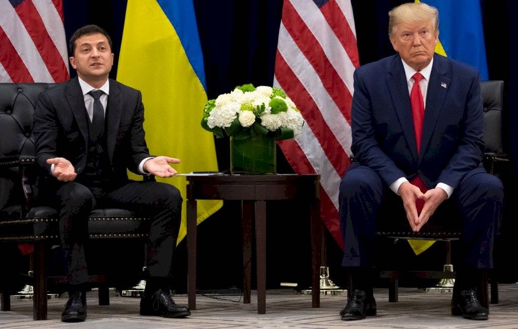 Volodímir Zelenski y Donald Trump