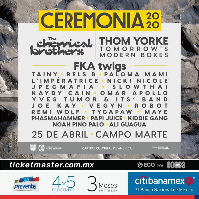Cartel del Festival Ceremonia