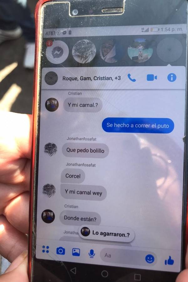 Muestran conversaciones de los presuntos secuestradores
