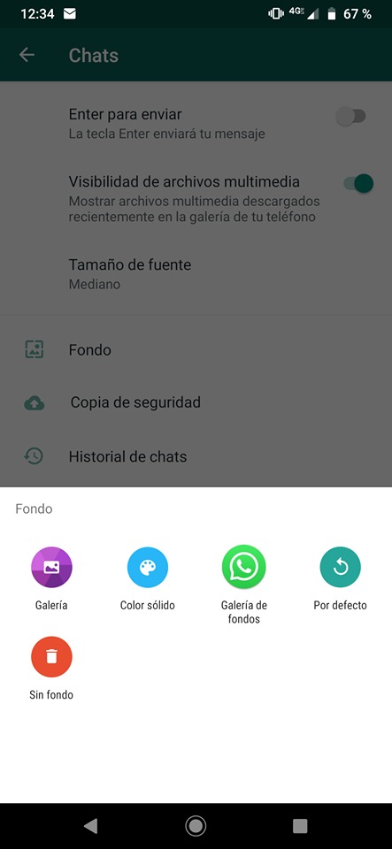 WhatsApp Colores WhatsApp Colores