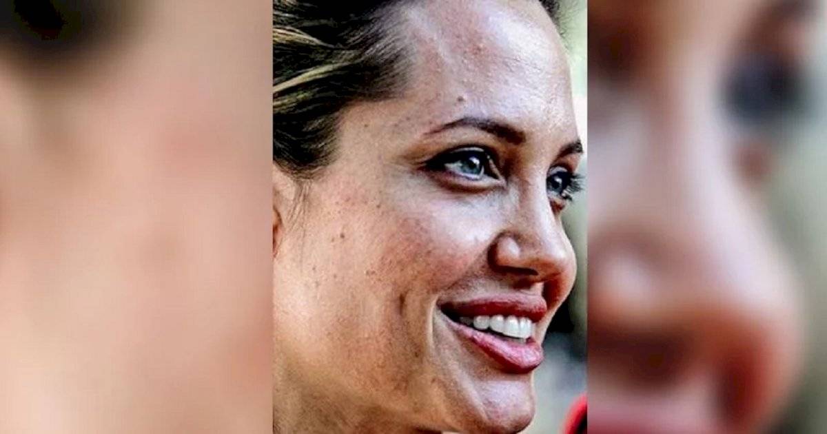 Se filtra foto de Angelina Jolie sin maquillaje y sus fans quedan boquiabiertos