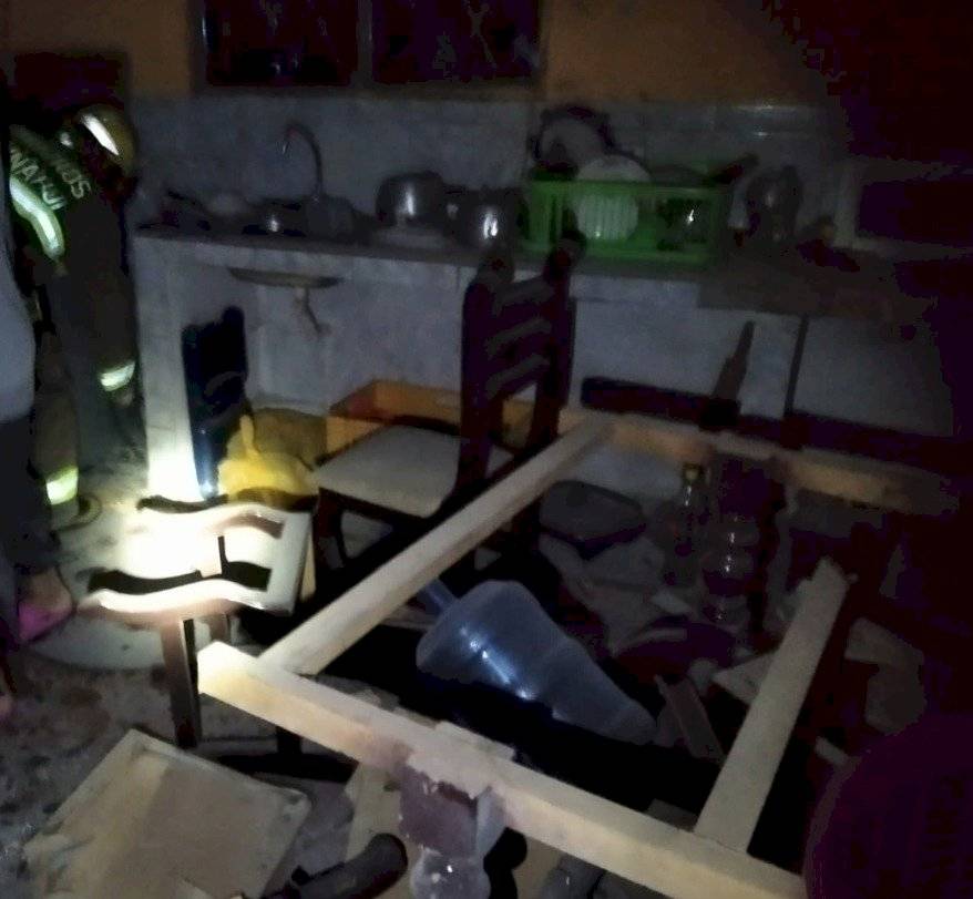 Deflagración de un tanque de helio se reportó en el cantón de Rumiñahui