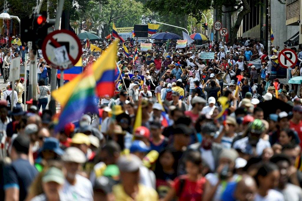 Protestas en Colombia