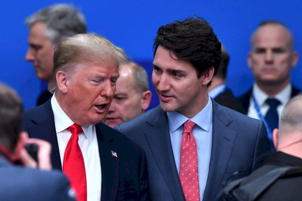 Donald Trump y Justin Trudeau